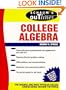 Schaum's Outline of Theory and Problems of College Algebra (Schaum's Outlines)