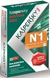 Kaspersky antivirus 2012 (3 postes, 1 an)