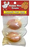 Happy Hen Treats Ceramic Nest Eggs, Brown