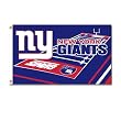 New York Giants NFL Field Design 3'x5' Banner Flag by Fremont Die