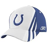 Reebok Indianapolis Colts Youth White Colorblock Adjustable Hat