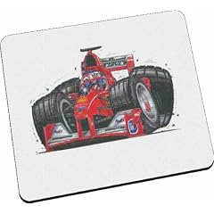 Personalisiertes Koolart - Barrichello Ferrari Car - Mousepad