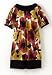 Watercolor-Print Jersey Dress