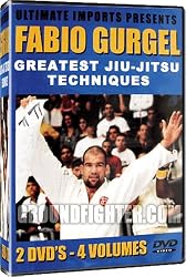 Fabio Gurgel's Greatest Brazilian Jiu-jitsu Techniques Instructional DVD Series for Sport Jiu-jitsu - 4 Complete Volumes