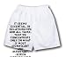 White Boxer Short with It seems essential, in relationships and all tasks, that we co...