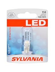 Automotive Parts and Accessories: SYLVANIA 194 T10 W5W White LED Bulb (Pack of 1) - SYLVANIA