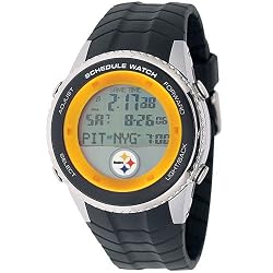 NFL Men's NFL-SW-PIT Schedule Series Pittsburgh Steelers Watch