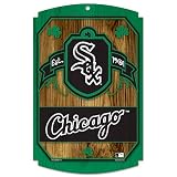MLB Chicago White Sox 11-by-17 Wood Sign Traditional Look