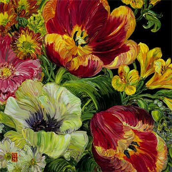 Anticipation Decorative Art Poster Print by Bobbie Burgers, 16x16