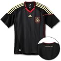Adidas DFB Junior Auswärts-Trikot schwarz/ rot/ gold WM 2010 Farbe: schwarz/rot/gold