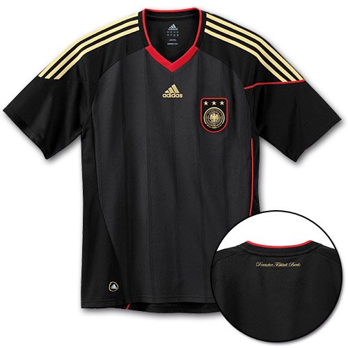 Adidas DFB Trikot Away Jr schwarz P41457 WM2010, Größe: 152