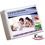 Zippered Box Spring Encasement-King- Ample Zipper Opening for Easy Use - Bed Bug Proof, Water Resistant, Ultimate Protection against Insects, Dust Mites, Bacteria and Allergens - Preserves Expensive Box Spring Mattress - Hotel Quality Exceptionally Durable by Utopia Bedding