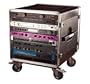 Gator 10U Rack Base with Casters for Console Audio Racks (GRC-BASE-10)
