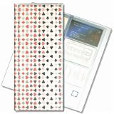 3D Lenticular 4x10 Business Card File (Holds 128) ,BF128 , White , Red, black