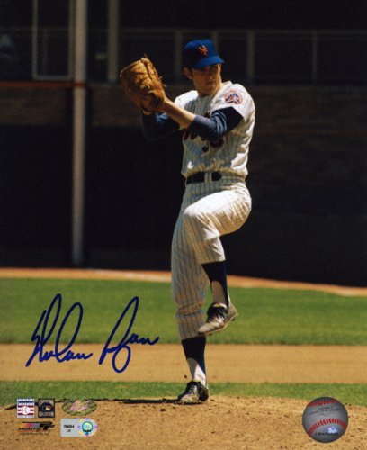 Nolan Ryan New York Mets 8X10 Autographed Photo