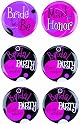 Wilton Bachelorette Buttons