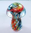 Murano Hand Blown Huge Rainbow Art Glass Paperweight PP-0180