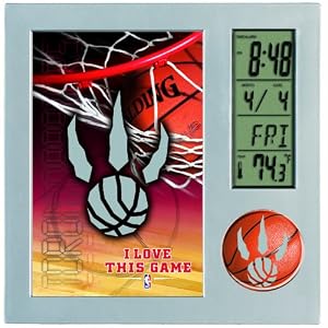 NBA Toronto Raptors Digital Desk Clock