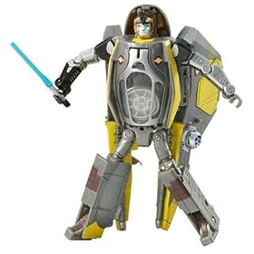 Star Wars Transformers Anakin Skywalker / Jedi Starfighter