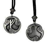 Fehu Rune of Prosperity Talisman Viking Jewelry Asatru Necklace Pagan Wiccan Pendant