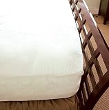 Sleep Supreme Terry Cotton Waterproof anti-allergen mattress protector that covers the top & sides of the mattress - Queen Size