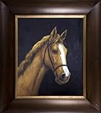 IMAGE OF Artmasters Collection KM89121-WT54 Pride I Framed Oil Painting