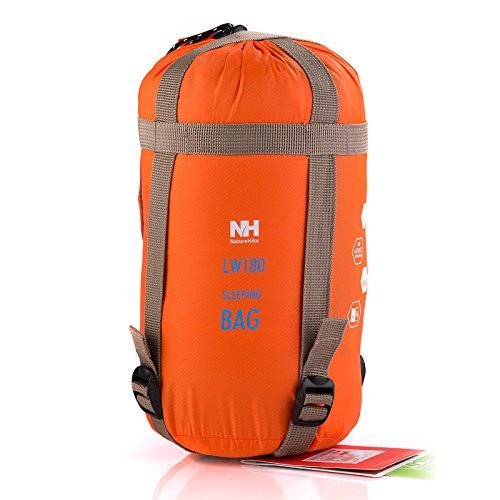 Gearmax® Outdoor Sleeping Bag Camping Sleeping Bag Envelope Sleeping Bag (Orange)