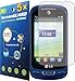 5x LG Xpression II 2 C410 Premium Clear LCD Screen Protector Guard Shield Cover Film Kit. (GUARMOR Brand)