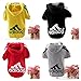 High Quality Spring Autumn Big Dog Clothes Coat Jacket Clothing for Dogs Large Size Golden Retriever Labrador 3XL-9XL Adidog Hoodie (Red, 8XL)