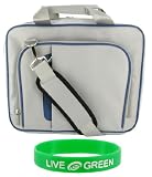 Lenovo S10-2 2957-LFU 10.1-Inch Black Netbook Carrying Bag (Pinn Series - Silver / Blue)