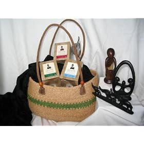 Kwnza "Heart-of-the-family" Gift Basket By Zawadi African Tea