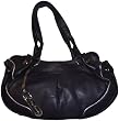 Women's B Makowsky Purse Handbag Leighton Satchel Blackberry Genuine Leather