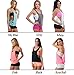 FINEJO Sexy Women Casual Loose Open Side Tank Solid Plain Tank Sleeveless Shirt