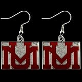 Montana Grizzlies Team Wordmark Dangle Earrings