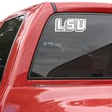 Graphics LSU Tigers White Window Cling