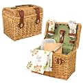 Napa Willow Basket Service for 2 - Botanica