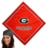 NCAA Georgia Bulldogs Red Jersey Bandana