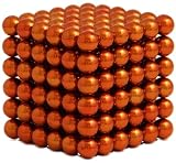Magnicube Magnet Balls Orange Edition 216 Piece Magnetic Puzzle (Tin Gift Set)