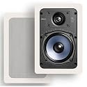 Polk Audio RC55i 2-Way In-Wall Speakers (Pair, White)