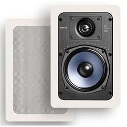 Polk Audio RC55i 2-Way In-Wall Speakers (Pair, White)
