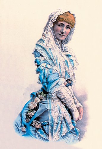 Sarah Bernhardt 24X36 Canvas