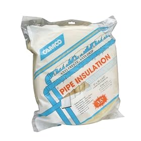 Buy Camco 12660 3-Inch by 25-Feet Fiberglass Pipe Insulation by Camco now!