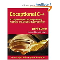 Exceptional C++: 47 Engineering Puzzles, Programming Problems, and Solutions