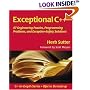 Exceptional C++: 47 Engineering Puzzles, Programming Problems, and Solutions (C++ In-Depth Series)