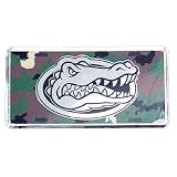 Florida Gators Camo Metal License Plate
