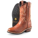 Men's Dan Post Work Western Boots Redwood