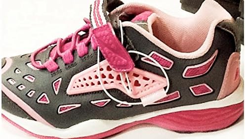 Klipz Girls' Mayall,Grey/Pink,US 11 M