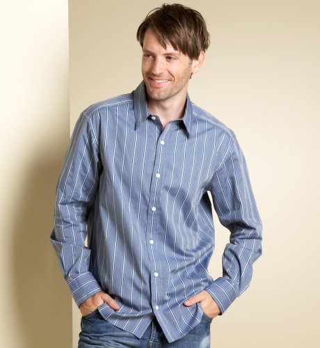 Big & Tall Autograph Graded Stripe Shirt by Nigel Hall