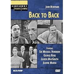 Back to Back (Broadway Theatre Archive) by 