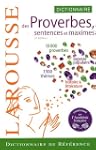 DICTIONNAIRE DES PROVERBES SENTENCES...